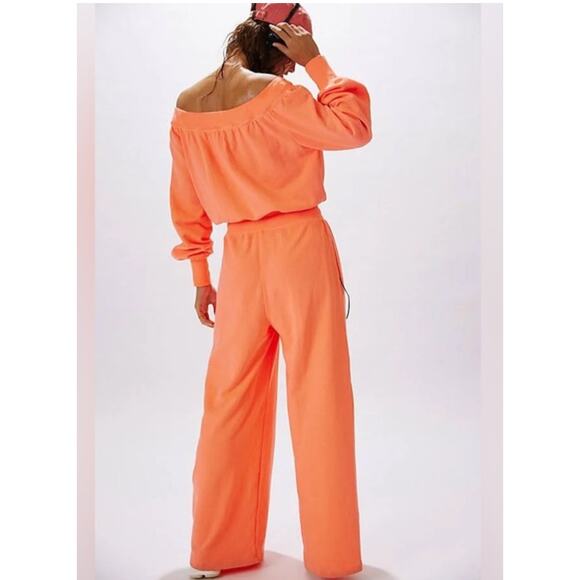 Free People Movement One to Beat Onesie | Neon Coral | SIze M - Picture 2 of 3